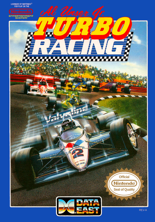 Al Unser Jr. Turbo Racing (USA) box art